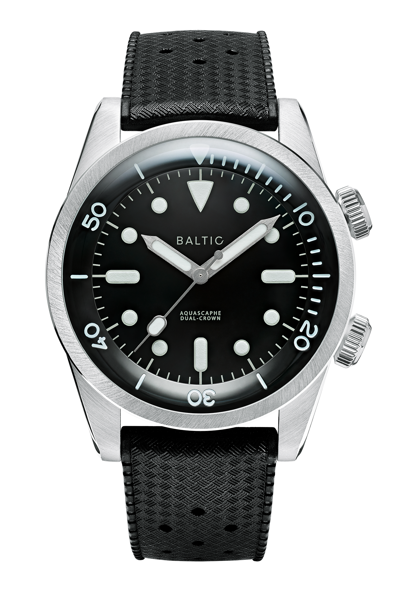 Aquascaphe Dual-Crown Blue - Baltic Watches