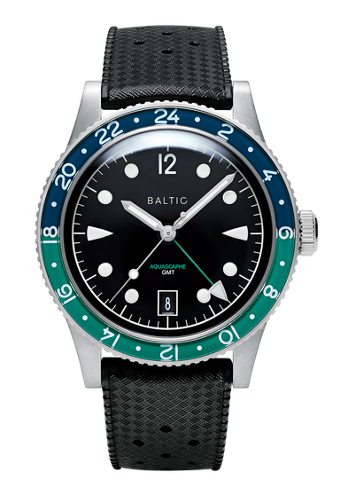 Aquascaphe GMT Green - Baltic Watches