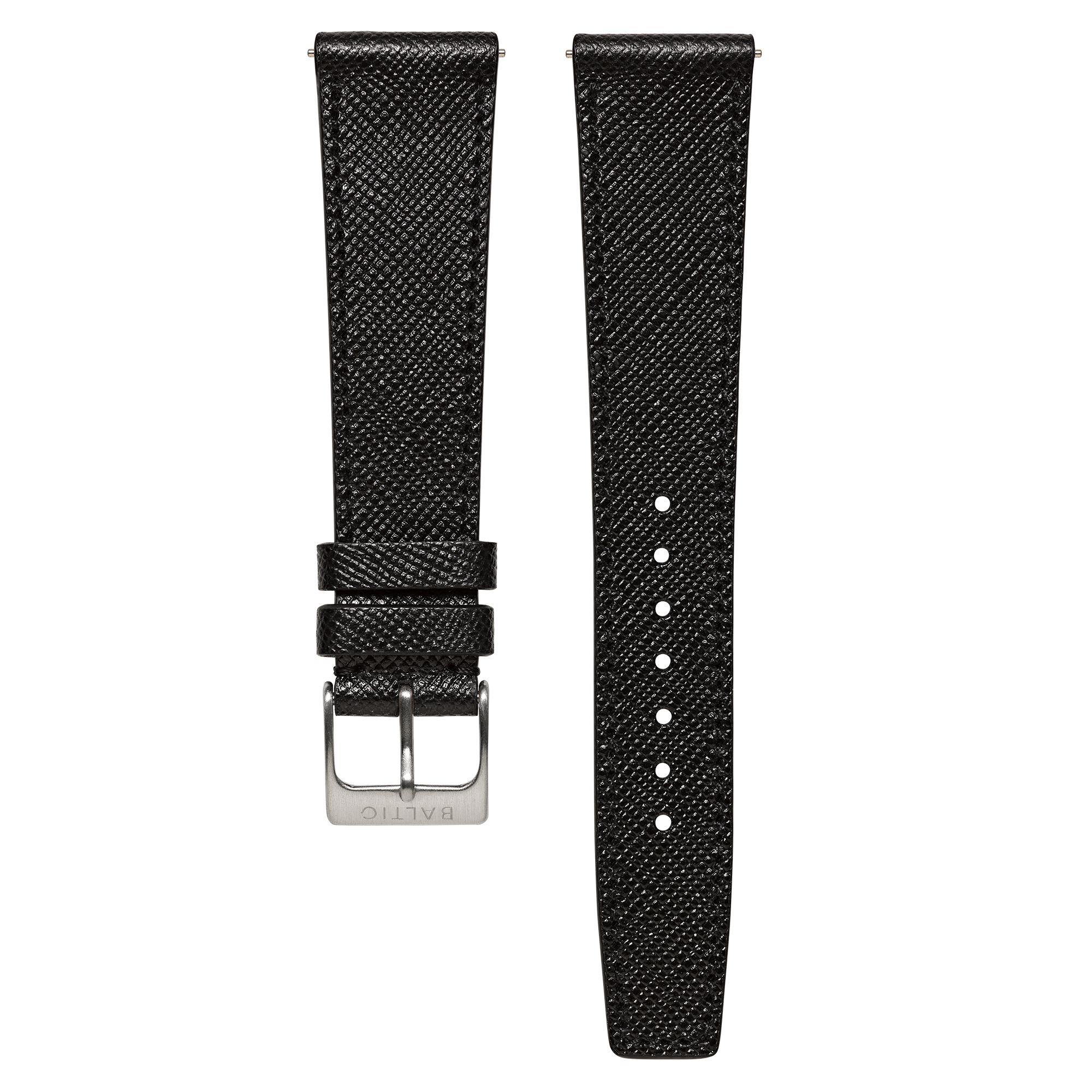 Stitched strap - Saffiano black
